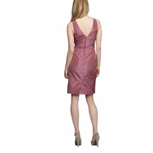 J. Crew 100% Silk Dress Womens Size 4 Gracie Fawn Halter Taffeta Formal - Picture 6 of 14
